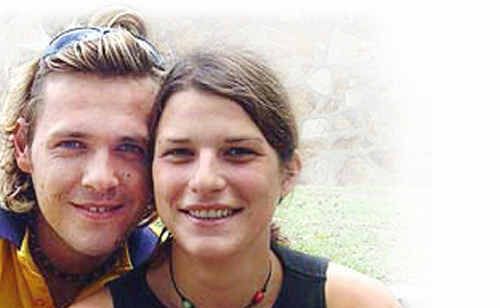 Simone Strobel and Tobias Suckfuell. Simone Strobel and Tobias Suckfuell.
